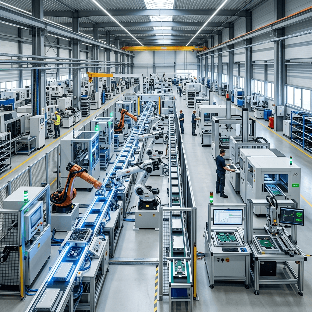 Manufacturing plant